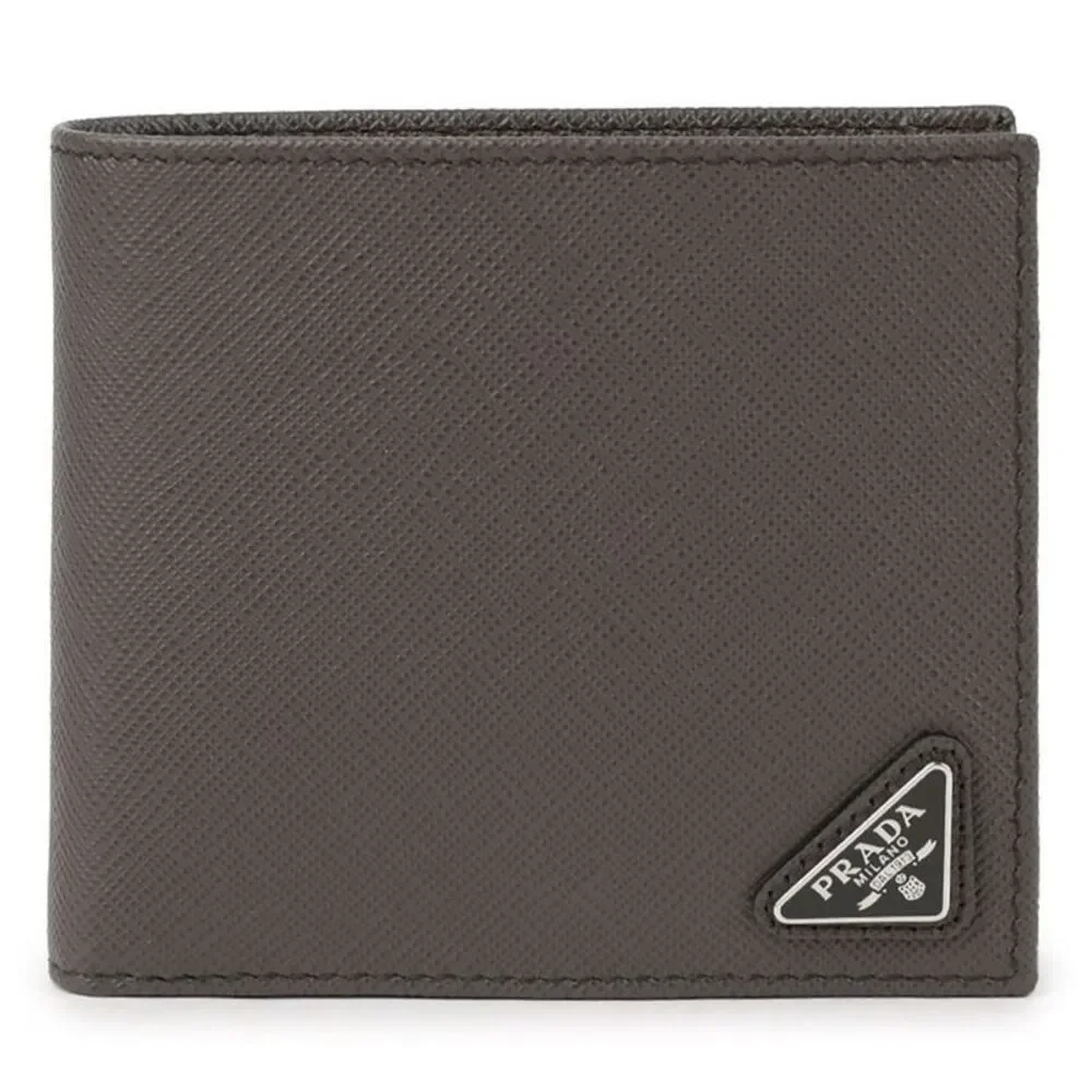 Saffiano Leather Bifold Wallet